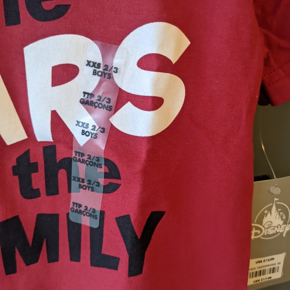 "I wear the ears in the family" Disney shirts - Picture 2 of 6